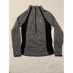 PINK Victoria's Secret Long Sleeve Half-Zip Activewear Top - Size Small